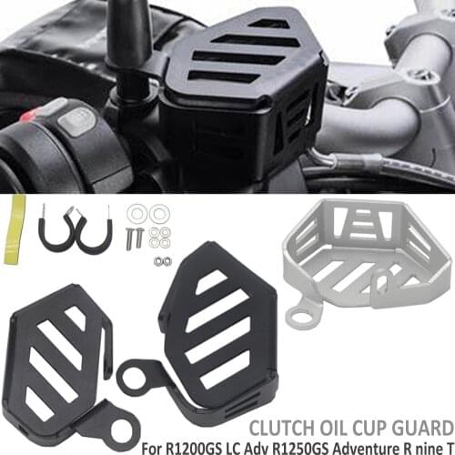Front Brake Reservoir Clutch Oil Cup Guard Protector Cover For BMW R1250GS Adventure R1200GS R 1200 GS LC Adv R nineT R 1250 RS