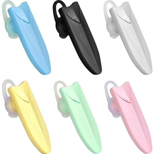 Portable KUULAA HMB-17 Bluetooth Business Single Earphone Automatic Pairing One Click To Answer Call Wireless Earphone With Mic