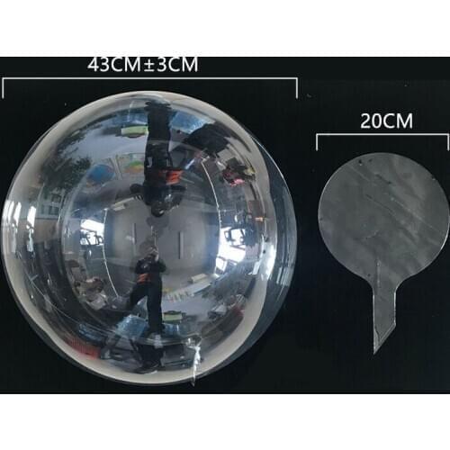 12/20/24/36inch No Wrinkle Bobo Clear Balloons Transparent PVC Balloon Birthday Party Decor Air Ballons Wedding Decor Favors