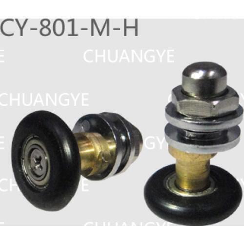 Shower Door Roller Runner Wheel Diameter 25mm, Set of 8