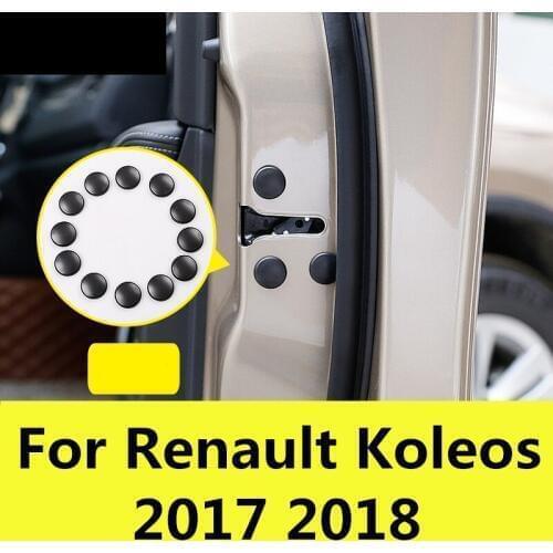 Car Door Screws Protective Protector Cover Caps Door screw protection cover warning sticker screw For Renault Koleos 2017 2018
