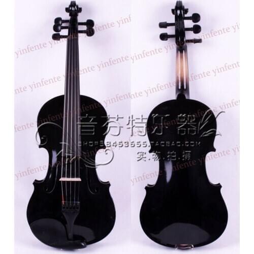 5 string popularity of the violin ebony wood black color variety
