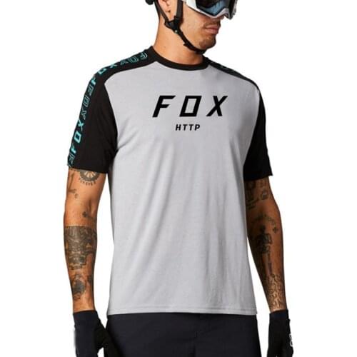 Motorcycle Mountain Bike Team Downhill Jersey 2021 MTB Offroad DH MX Bicycle Locomotive Shirt Cross Country Mountain Bike Jersey