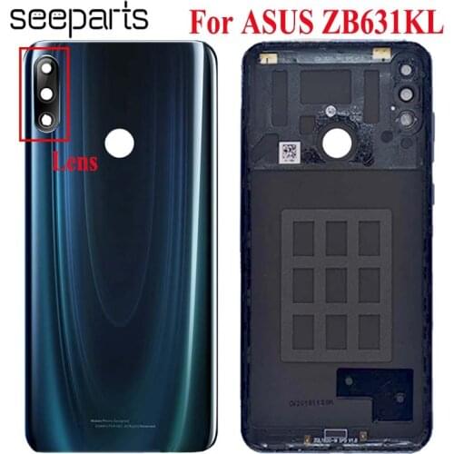 Original Battery Door Back Cover Housing Case For Asus Zenfone Max Pro (M2) ZB631KL Battery Cover For ASUS ZB631KL Battery Cover
