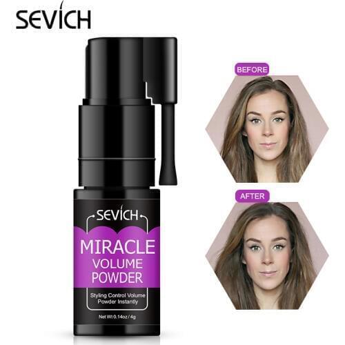Sevich Fluffy Hair powder Hair Mattifying Powder Quick Portable Volumizing Effective Fluffy Styling Increase Hair Volume Capture