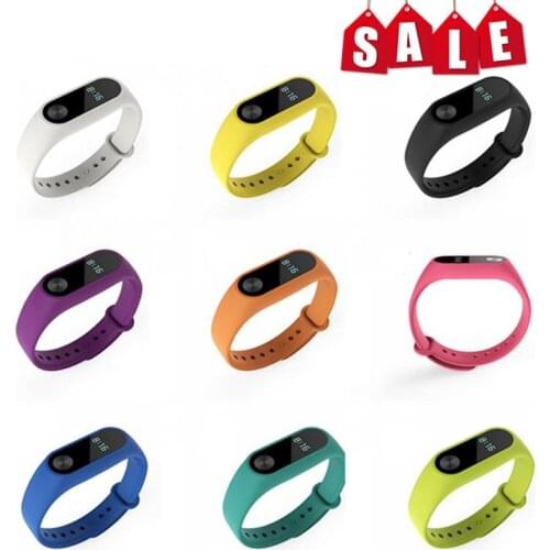 Strap For Xiaomi Mi Band 2, Silicone Anti-sweat Replacement Wrist Strap for MiBand 2, Sports Bracelet Wristband Accessories