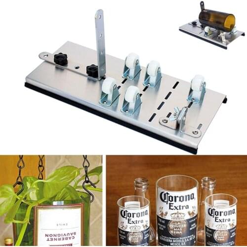 Stainless steel glass bottle cutter, professional new design beer wine glass bottle cutting tools