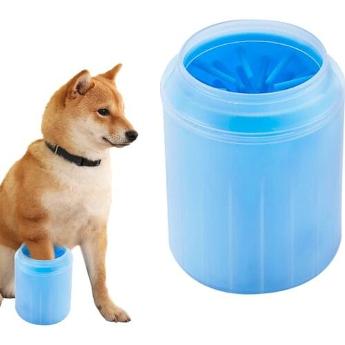 Dog Paw Cleaner Cup Soft Silicone Combs Portable Outdoor Pet towel Foot Washer Paw Clean Brush Wash Foot Cleaning Bucket