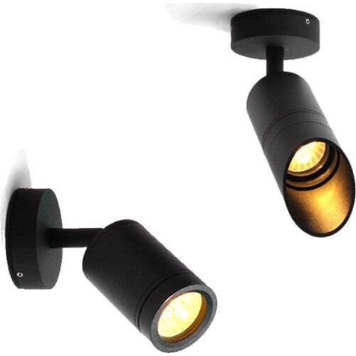 Cree led wall lamp Waterproof 10W Spotlight Garden Lamp Adjustable Angle Billboard Ceiling Projection Door Head Balcony