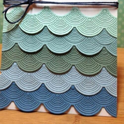 Wavy lace Metal Stencil Metal Cutting Dies For DIY Scrapbooking Card Craft Cutting Mold Embossing Dies
