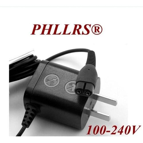 1Pcs A00390 Replace head AC DC Us Plug Charger Power Cord Adapter for Philips shaver RQ311 RQ312 RQ320 RQ328 RQ330 RQ338 RQ350