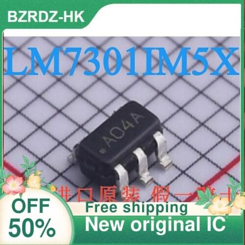 2-10PCS/lot LM7301IM5X SOT23-5 A04A New original IC