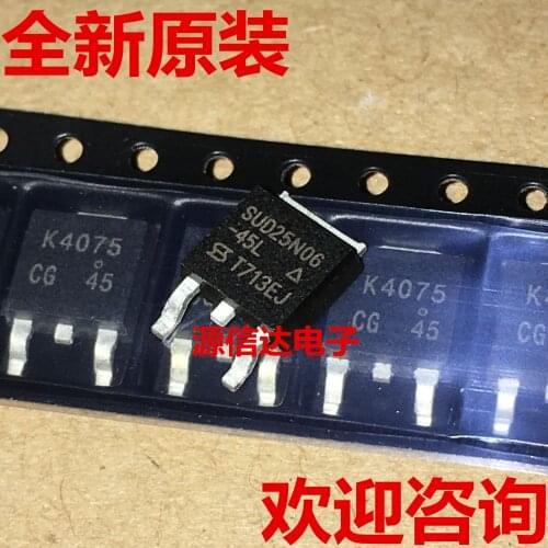 Brand new original 25N06 SUD25N06-45L 25A 60V TO-252 MOS tube imported from stock