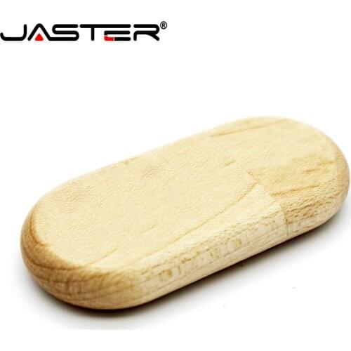 JASTER usb 2.0 flash drive wooden creative gift pendrive 4GB 8GB 16GB pen drive 32G 64GB u disk memory stick