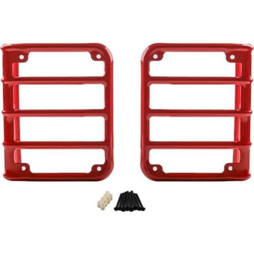 For Two taillights protect Jeep Wrangler JK red