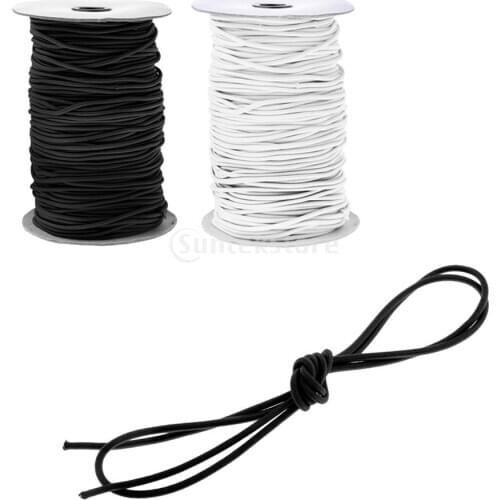 2mm Premium Marine Grade Elastic Bungee Rope Shock Cord Luggage Tie Down, Trailers, Boats, Roof Racks