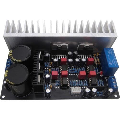 Fever Tda7294 Power Amplifier Board High Power 7293 DC Servo DIY Power Amplifier Board Kit Finished Ultra LM3886