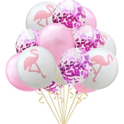Hawaiian Flamingo Party Decoration Balloon Birthday Party Decorations Kids Baby Shower Wedding Decoration Event Party Supplies