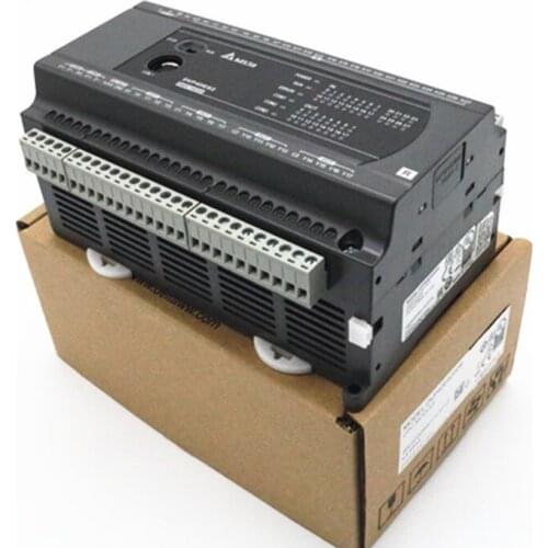 Delta Original PLC programming controller DVP24ES200R ES2 series 100-240VAC 16DI 8DO Relay output in box