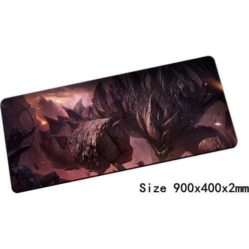 Malphite mouse pad 900x400mm pad mouse lol notbook computer mousepad Shard of the Monolith gaming padmouse gamer mouse mats