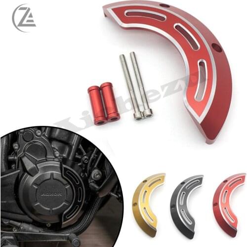 Left Engine Cover CNC Frame Slider Falling Stator Case Guard Protection For 2017 2018 2019 HONDA Rebel CMX 300 CMX300