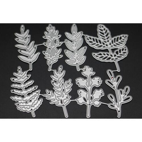 Leaves Metal Cutting Dies Stencils for Scrapbooking Card Decor Diy Craft New 2018 stansen en cutting dies stanzschablonen