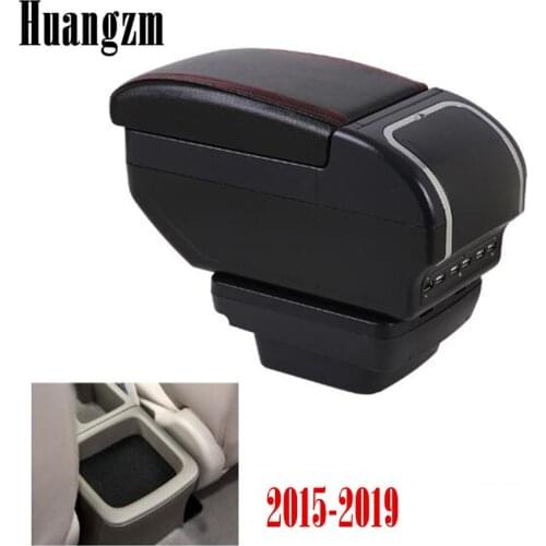New product 9USB+Lift+Slidecentral Store armrest box content box with cup holder ashtray For Chevrolet Cruze