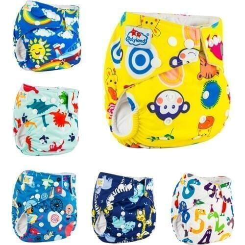 Onsales 6-Pack Microfleece Diapers Pocket Baby Cloth Diaper Night Diaper Day Diaper Baby Washable Reusable Nappy Free Shipping