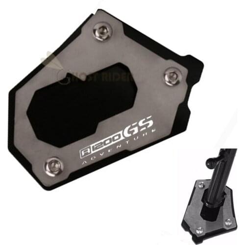 Motorcycle Kickstand Foot Side Stand Extension Pad Support Plate For BMW R1200GS Adventure LC K50 K51 2013 2014 2015