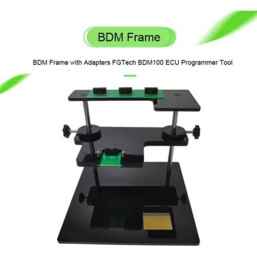 BDM Frame with 4 Adapters Set Adapter for Bosch Siemens Delphi MARELLI ECU Programmer Bracket for FGTECH and BDM100 Programmer