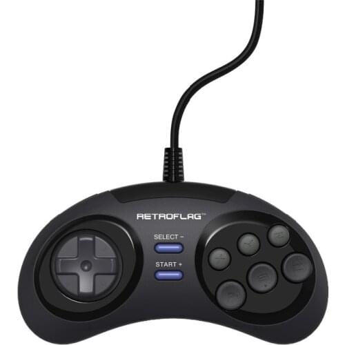 Retroflag MEGAPi/NESPi/SUPERPi Case/Retropie Classic USB Wired Gamepad Game Controller-M for PC/Switch/Rasbperry Pi 3ModelB&Plus
