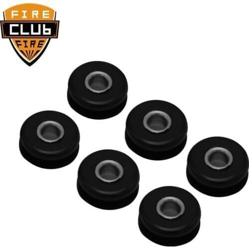 Rubber Gas Tank Mount Grommets With Metal Sleeves For Harley Universal Motorcycle Accessories