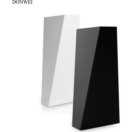 DONWEI Indoor Decoration 10W Double Headed 20 LED Wall Lamp Modern Simple style Metal Wall Lights for Bedside Corridor Stairs