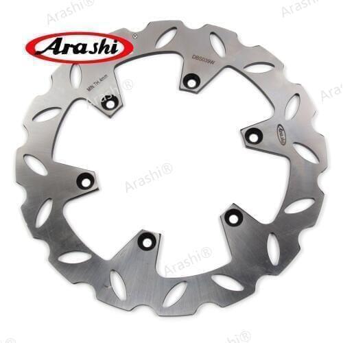 ARASHI CNC Rear Brake Disc Rotor Disk For SUZUKI DRZ400SM DRZ SM 400 2005 2006 2007 2008 2009 DRZ-SM / RM125 RM250 RM125X