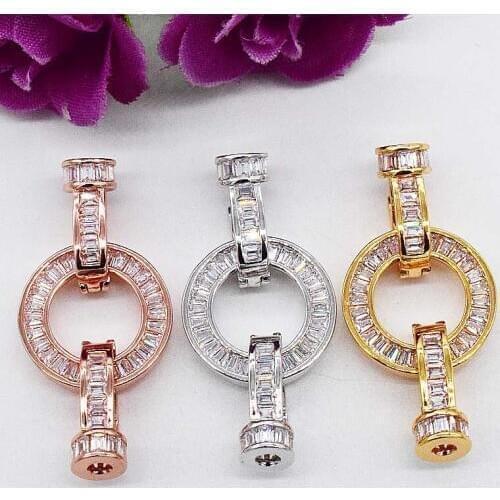 One pcs shape clasp hook for jewelry DIY necklace wholesale beads nature FPPJ woman 2017