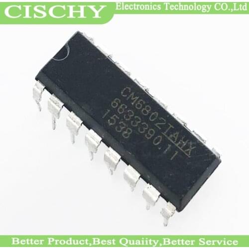 10pcs CM6802TAHX CM6802 DIP-16 In Stock