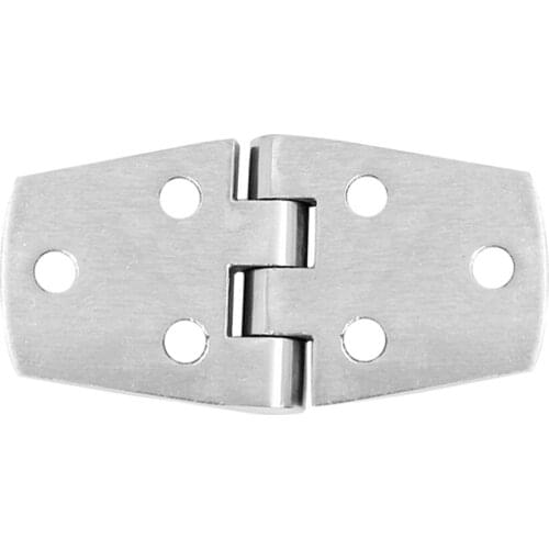 2x Heavy Duty 316 Stainless Steel Boat Marine Door Hatch Strap Hinge 76x38mm