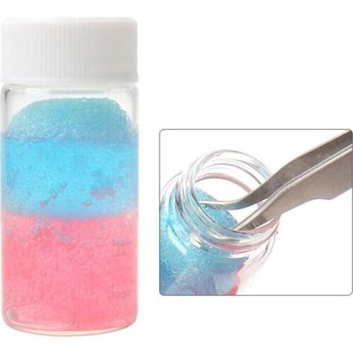 30ML Tweezers Cleaning Glue Eyelash Tweezers Cleaner Beauty Eyelash Tweezers Special Cleaner with Sponge Quickly Remove Glue