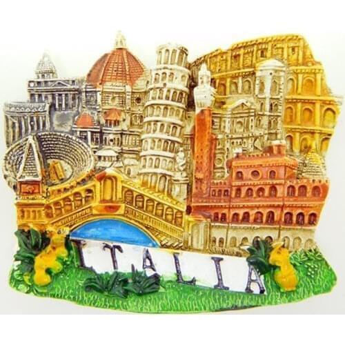 3D Italy Venice Tourism Memorial Handmade resin Refrigerator Fridge Magnet Home Decoration Craft Souvenir Collection NEW