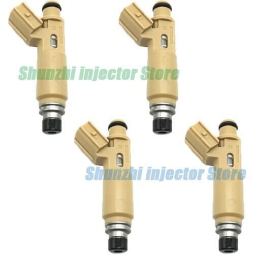 4pcs Fuel Injector Nozzle For Toyota 1ZZ 1ZZFE COROLLA AVENSIS CELICA 1.8 23250-22020 2325022020 23209-22020 2320922020