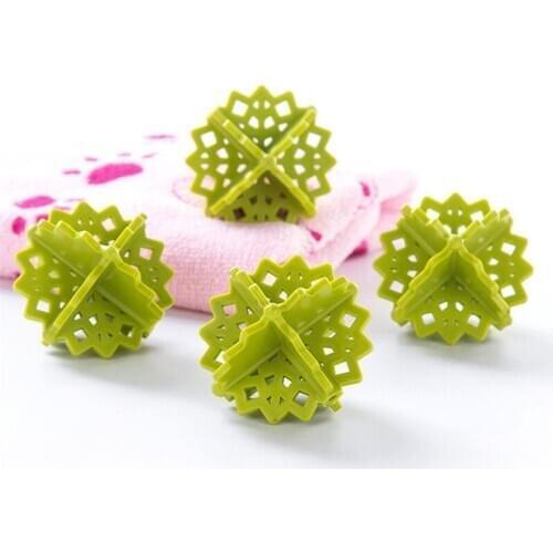 4pcs Magic Hair Removal Laundry Ball Washing Machine Hair Removal Device Clothes Cleaning Balls washing machine cleaner #4M20