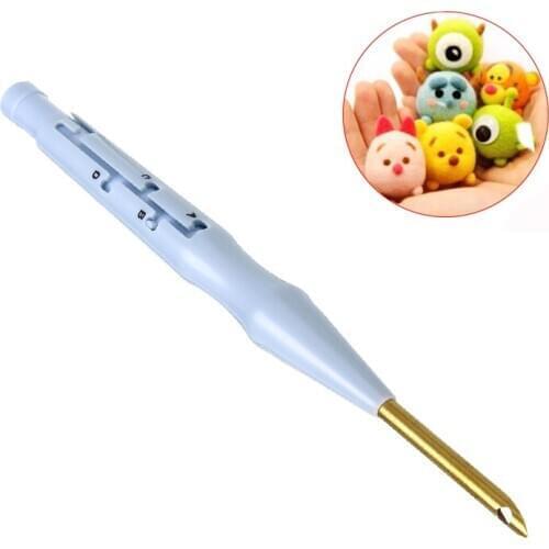 5pcs/Lot 160mm Embroidery Stitching Needles Sewing Punch Needle Threader Guide DIY Craft Tool for Weaving Rug Yarn Doll