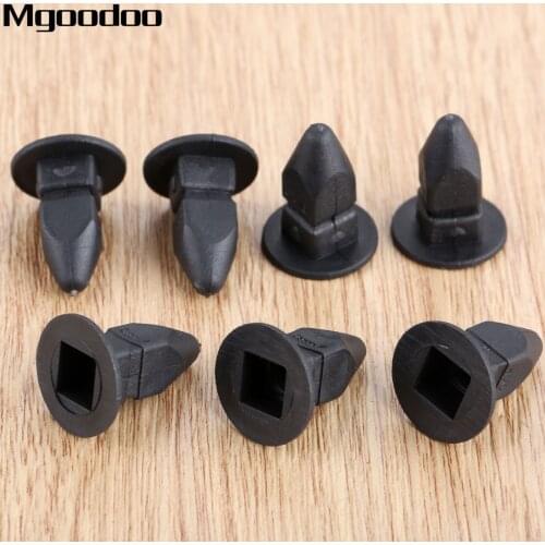 Mgoodoo 50Pcs N908-214-01 Car Fastener Clips Bumper Fender Apron Screw Grommet Nut Clip A20925 For Audi A4 For V W Golf Passat