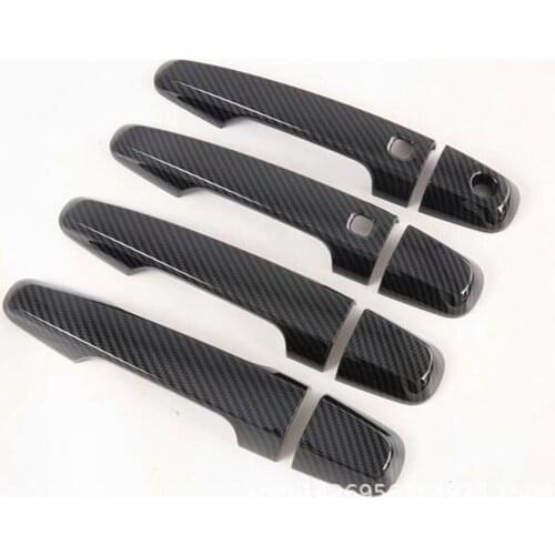 ABS Car Styling For Mitsubishi Pajero 2020 Exterior Door Handle Grab Cover Trim Auto Moldings