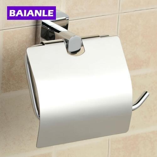 Bathroom Accessories Products Solid Copper Toilet Paper Holder,Roll Holder, paper Holder With Cover