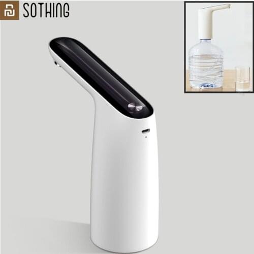 Youpin SOTHING Automatic USB Mini Touch Switch Water Pump Wireless Rechargeable Electric Dispenser Water Pump With USB Cable