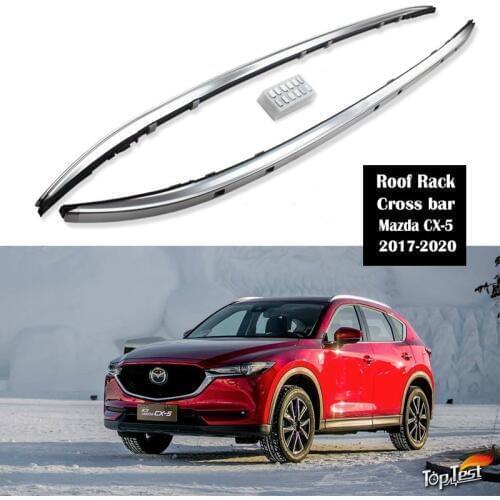 Aluminum Alloy Roof Rack For Mazda CX-5 CX5 2016-2021 Rails Bar Luggage Carrier Bars top Cross bar Rack Rail Boxes
