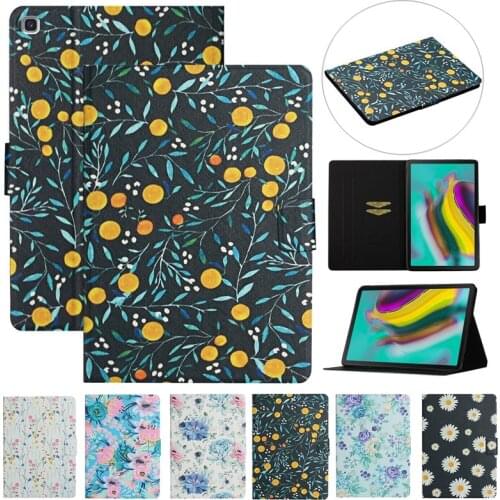 Case for Samsung Galaxy Tab A7 Case 2020 10 4 inch SM-T500 T505 Flower Painted Funda Para For Tablet Samsung A7 2020 Cover T500