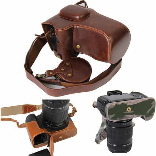 PU Leather Case cover Camera Bag For Canon EOS 90D 80D 70D 60D 80D2 80DII With Battery Opening