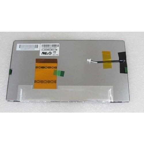 CLAA069LB02 CW New original 6.9 inch LCD screen 60 pins for car dvd gps CLAA069LB02CW